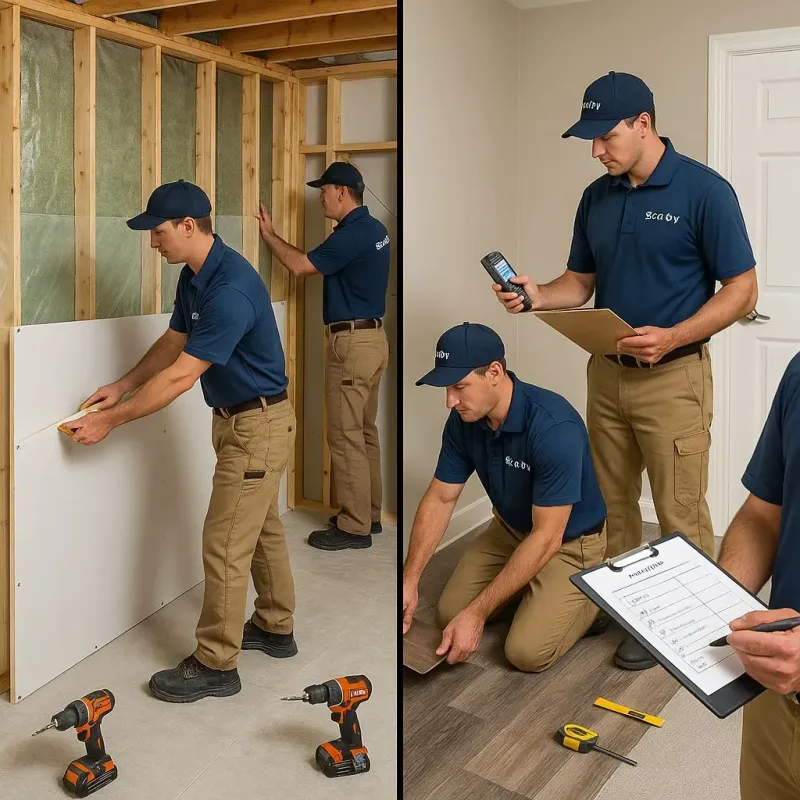 Repairs and Reconstruction process in Smyrna, TN